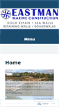 Mobile Screenshot of eastmanmarine.com