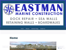 Tablet Screenshot of eastmanmarine.com